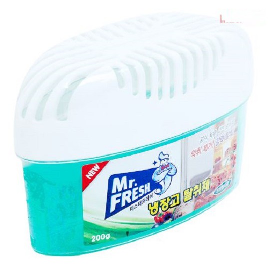 Sáp thơm khử mùi tủ lạnh diệt khuẩn vệ đồ ăn Mr Fresh - Korea 200G