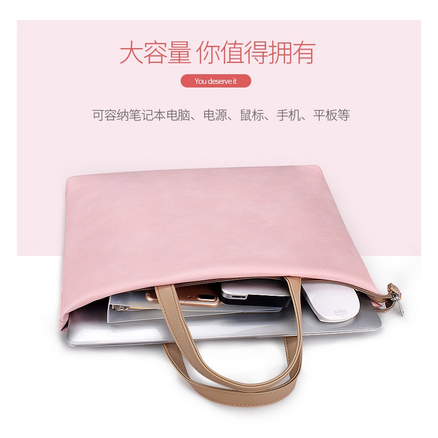 Túi đựng macbook và laptop thời trang siêu gọn nhẹ size 13 và 14 inch