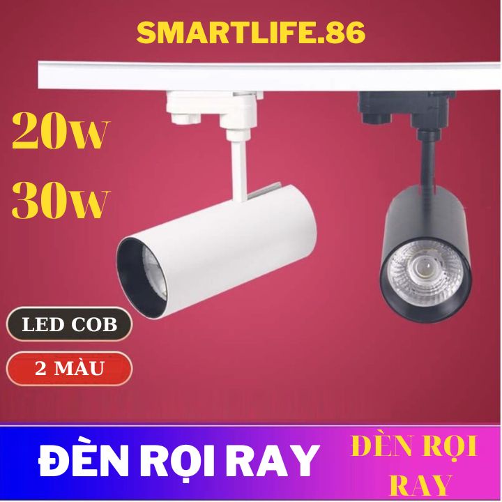 Đèn rọi ray COB LED 10w 20w 30w siêu sáng trang trí cửa hàng shop thời