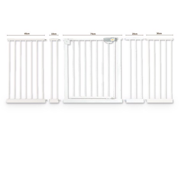 Thanh chắn cửa/ cầu thang ToBé kích thước 77x74cm không cần khoan đục an toàn và chắc chắn-BaByC
