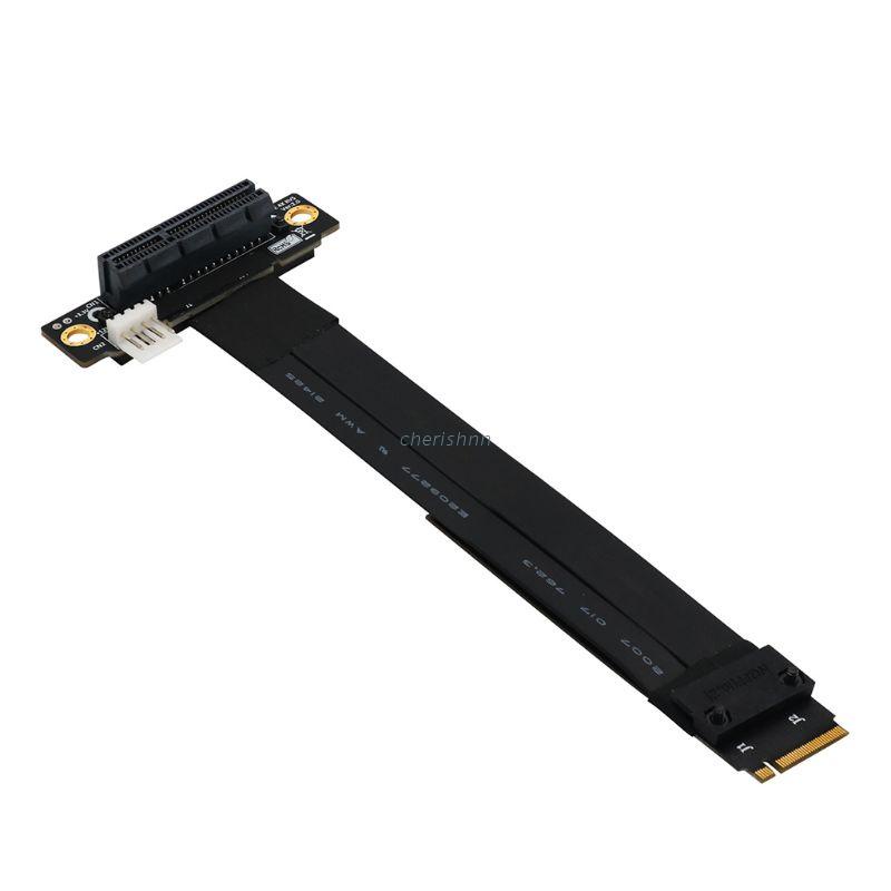 Cáp Mở Rộng Pcie X4 3.0 Pci-E 4x Sang M.2 Nvme M Key 2280 Riser Card Gen3.0 M2 Key-M Pci-Express 32g / Bps