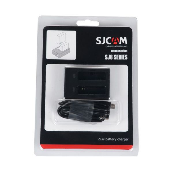 dock sạc đôi cho camera hành trình sjcam sj8 Pro, sj8 plus, sj8 air,