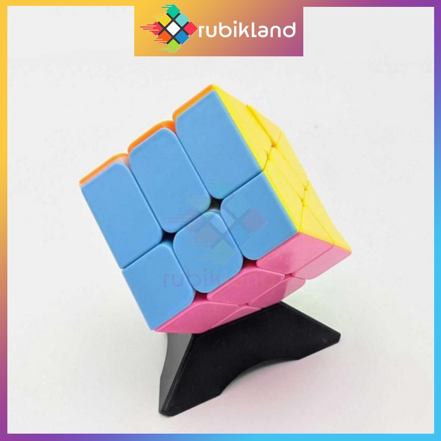 Rubik Windmill QiYi Cube Stickerless Rubic Biến Thể 6 Mặt Đồ Chơi Trí Tuệ Trẻ Em