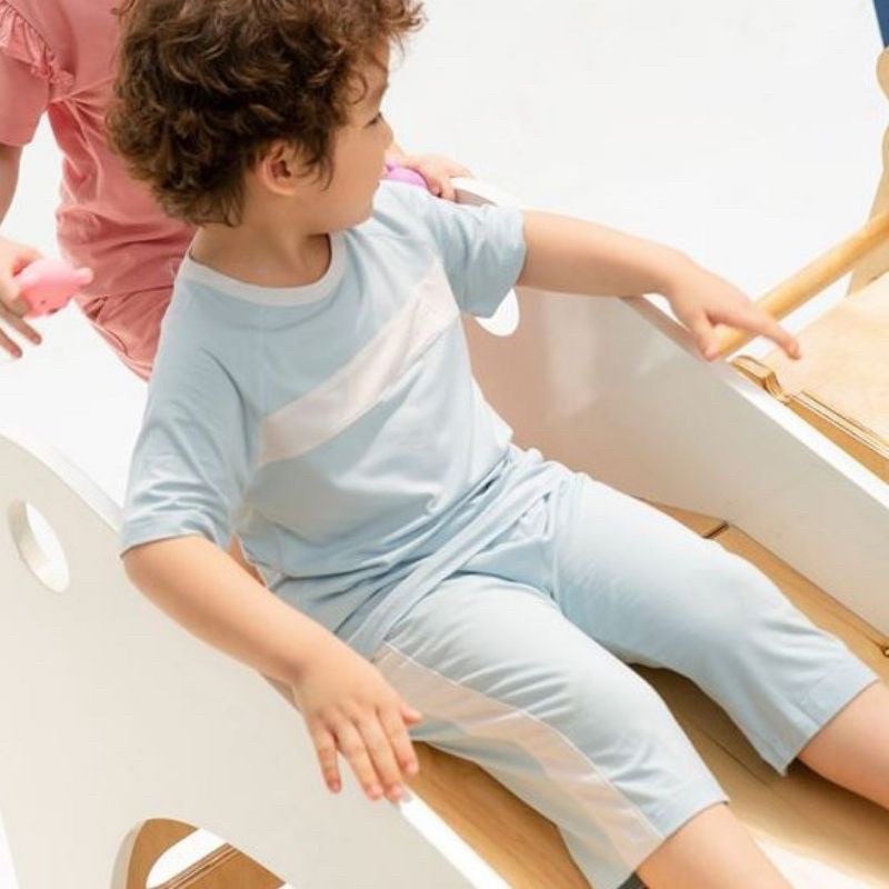 {Nhùn nhùn}[Nous kids] Bộ quần áo Nous bé gái/bé trai cộc tay size 2-6 tuổi đủ mẫu