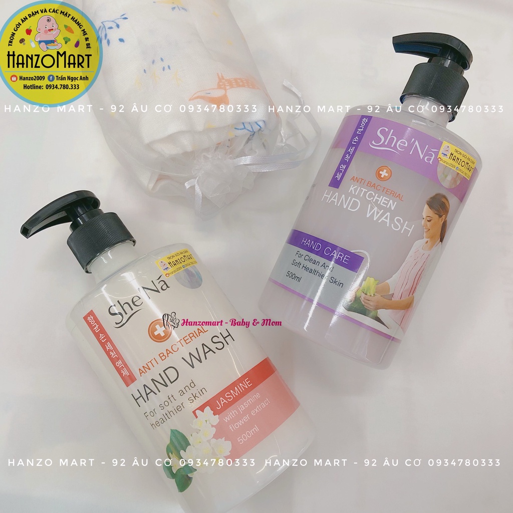 NƯỚC RỬA TAY DIỆT KHUẨN Shena 500ml MALAYSIA