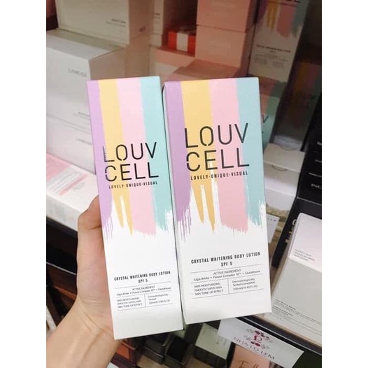 Kem dưỡng thể trắng da Body Louv Cell Lotion Hàn Quốc ( 120ml và 250ml ) - Hàng chính hãng