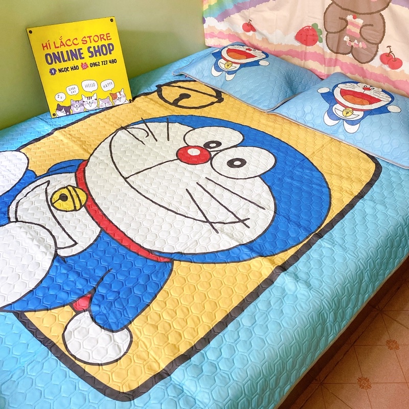 Chiếu điều hoà cao su non doremon