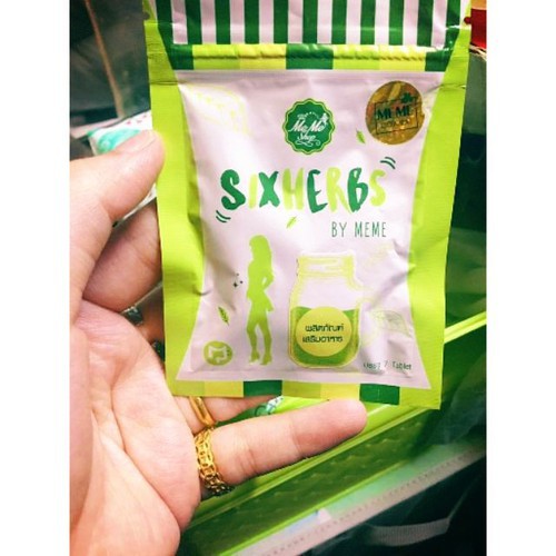 Detox Sixherb Sheaya Thái Lan_ Detox giảm mỡ bụng đùi bắp