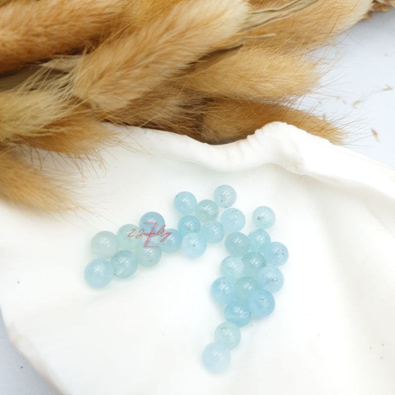 1 hạt đá Aqua xanh