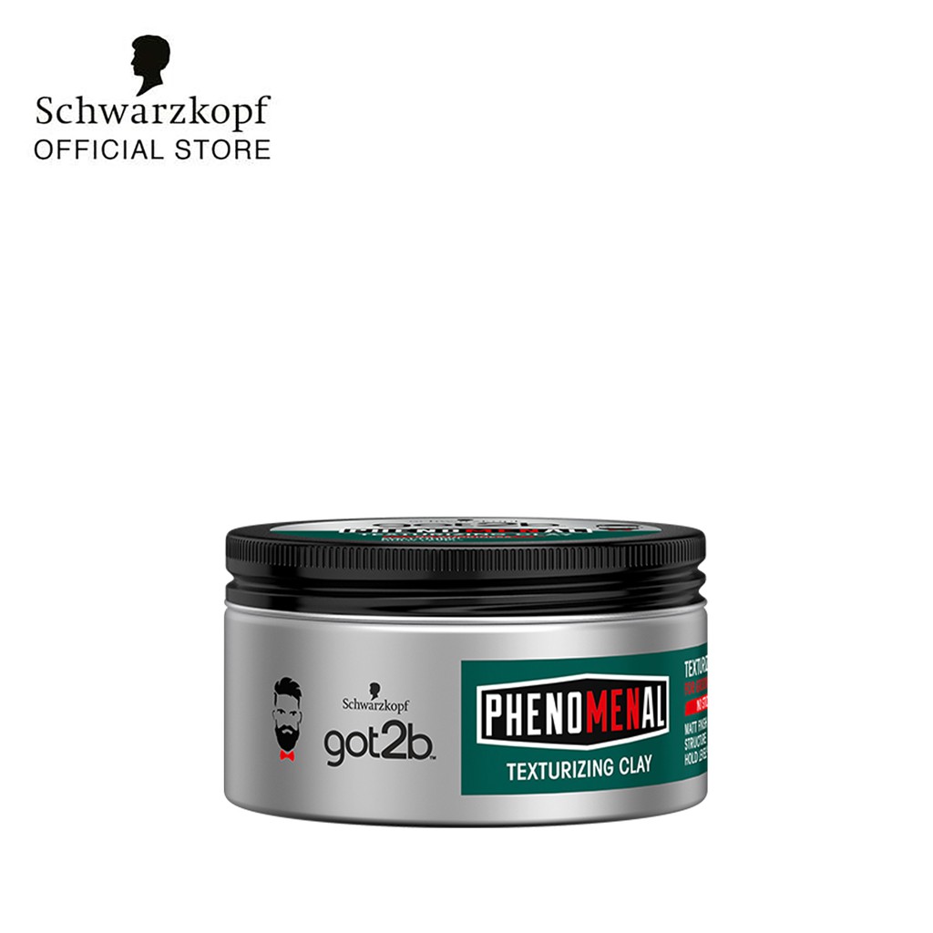 Sáp tạo kiểu tóc Schwarzkopf Got2B PhenoMENal Texturizing Clay 100ml