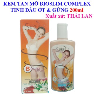 Kem tan mỡ BioSlim Complex SEREN