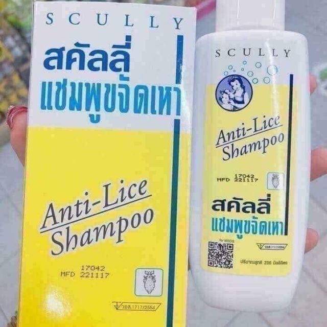 Dầu gội trị chấy