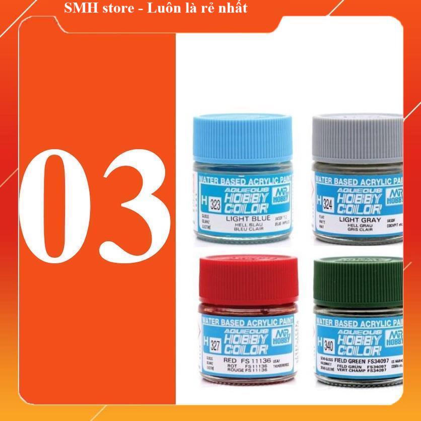 Sơn Acrylic Mr Hobby (H301~H320)