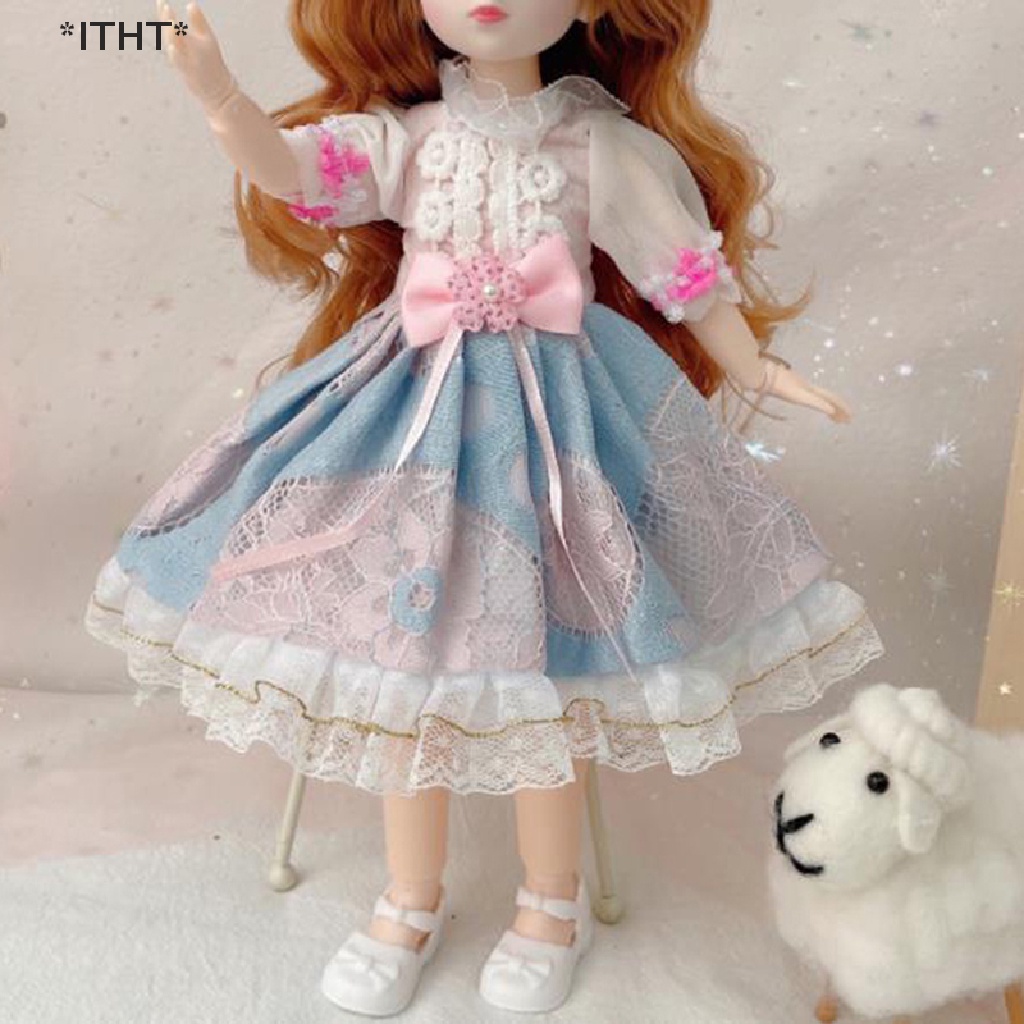 Đầm Công Chúa Thời Trang Cho Búp Bê 1 / 6 30CM