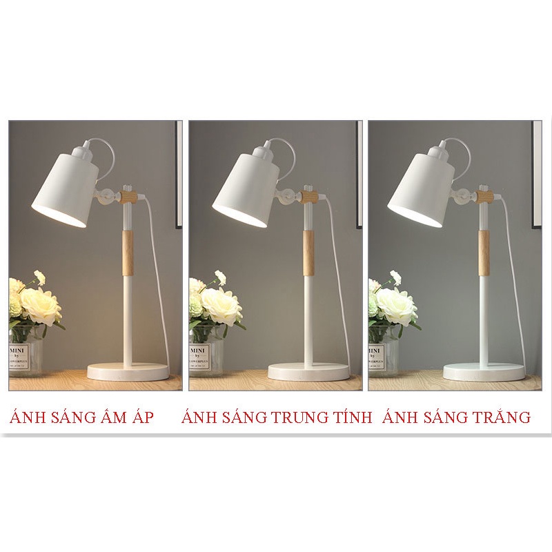 Siêu Thị Đèn Học, Đèn bàn học ☀️Chống cận☀️ FDB01 kiểu dáng sang trọng, chống lóa mắt, tiết kiệm điện + Bóng đèn