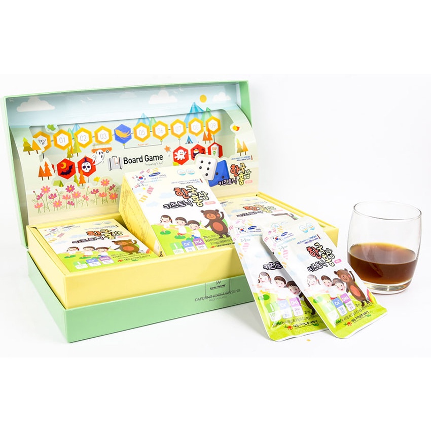 Nước Hồng Sâm Baby Daedong Cho Trẻ Em 2 – 5 Tuổi Hộp 30 Gói Chính Hãng Hàn Quốc