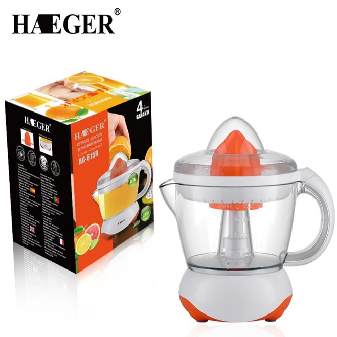 Máy Vắt Nước Cam Tự Động HAEGER 0.7L Chính Hãng