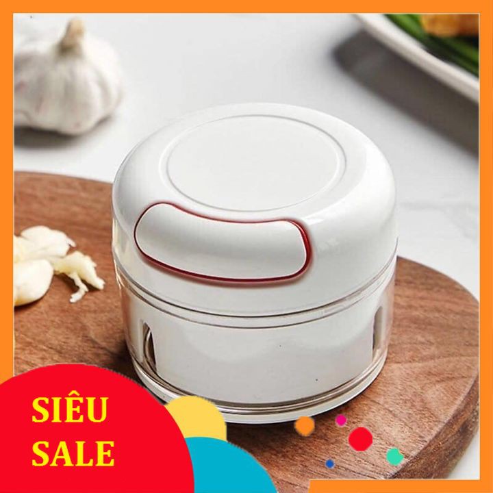 Dụng Cụ Xay Tỏi Ớt --Rút Dây Mẫu Mới - FREESHIPEXTRA