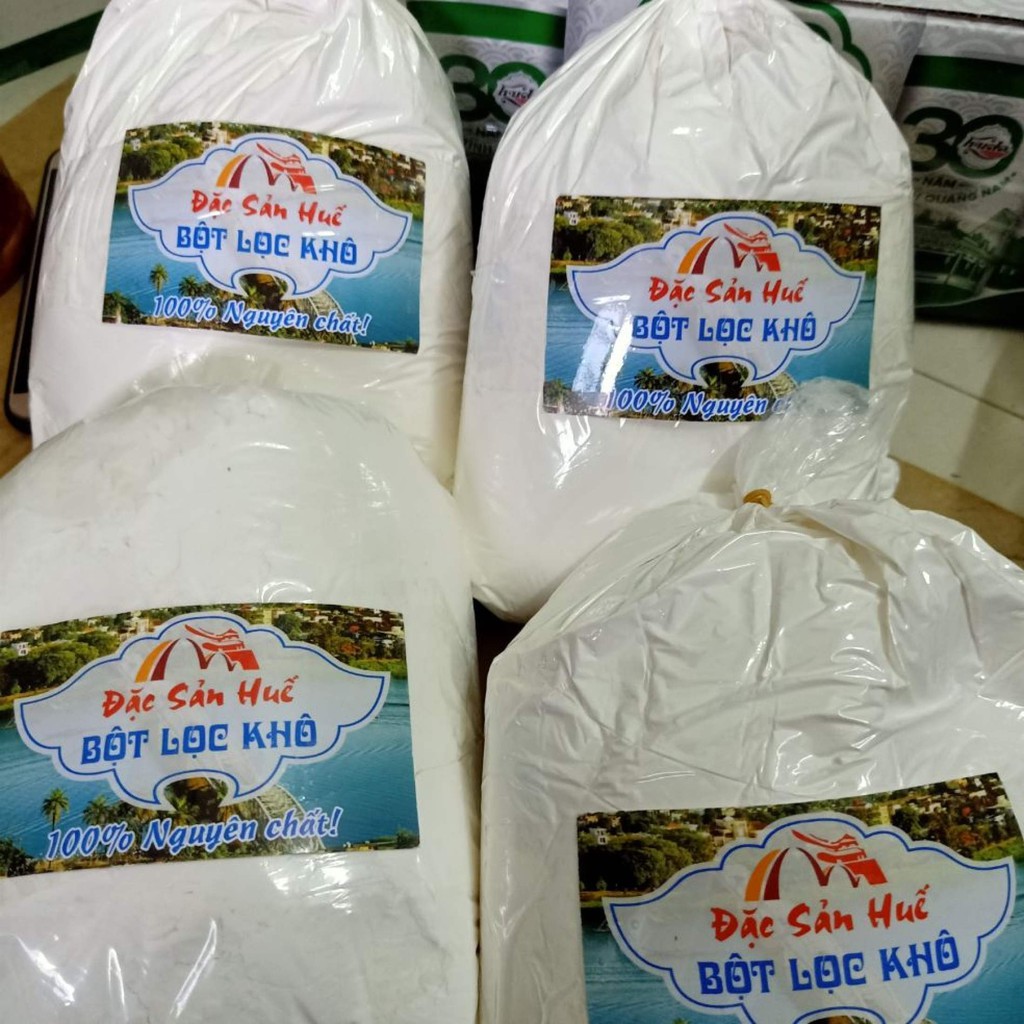 500g Bột làm bánh lọc siêu sạch date luôn mới - Đặc sản Huế