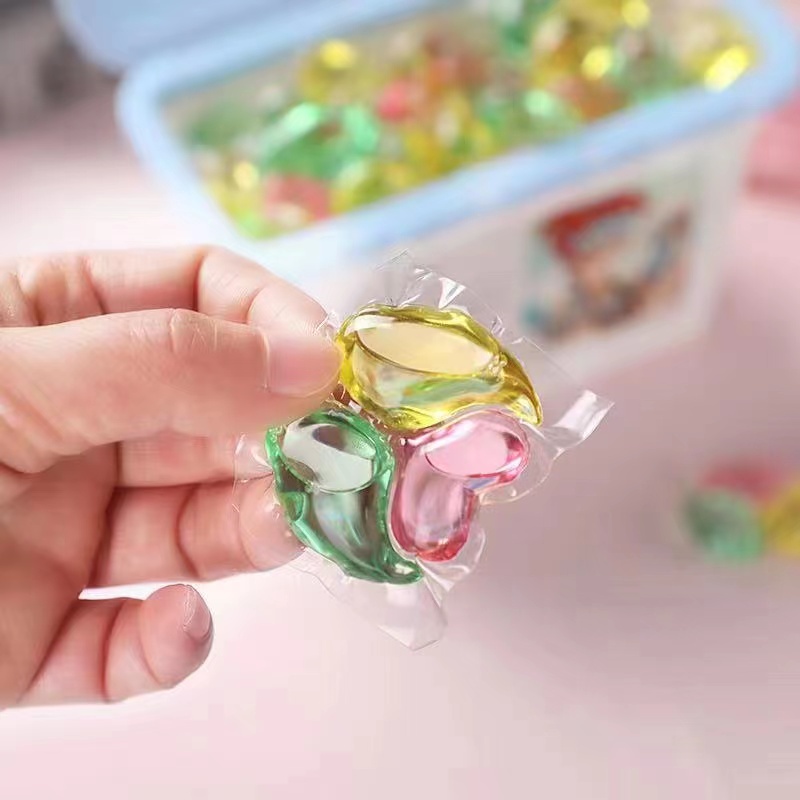 Hộp 30 viên giặt 3 trong 1 hương thơm kéo dài làm sạch gấp 8 lần 400g