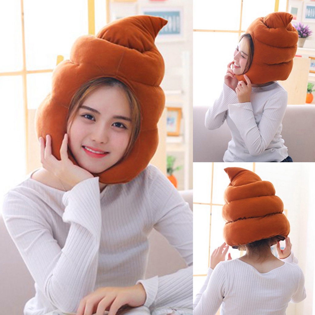 Mũ đội đầu nhồi bông thiết kế hình độc đáo vui nhộn dùng hóa trang / chụp ảnh / tiệc tùng cho nữ/trang trí giáng sinh