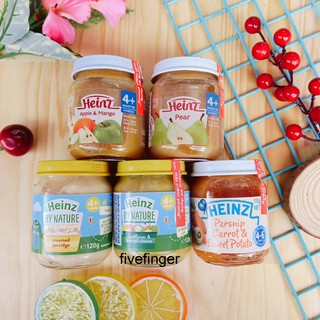[Mặn - Ngọt 4m-6m-8m] Hũ Dinh Dưỡng Ăn Dặm Heinz