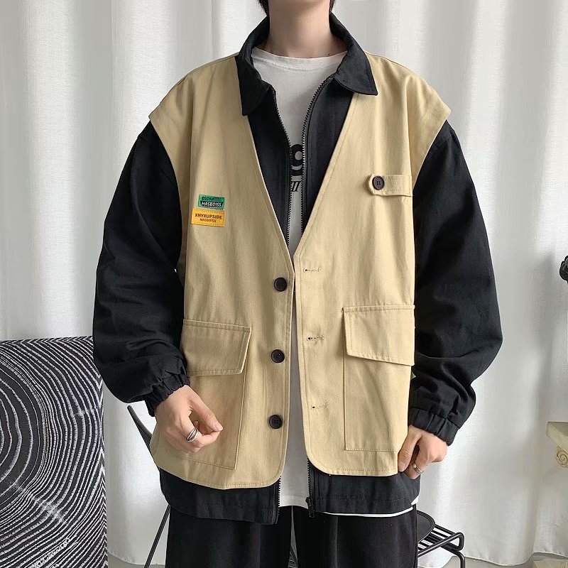 Áo khoác thời trang phong cách Hong Kong năng động cho nam