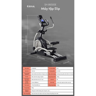 XE ĐẠP TẬP SHUA SH-B6500E