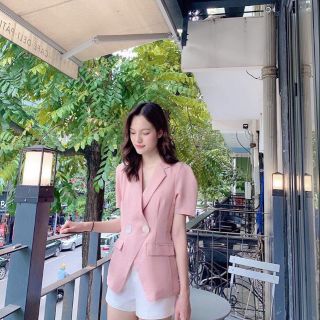 Set áo gile vest+quần short tách set