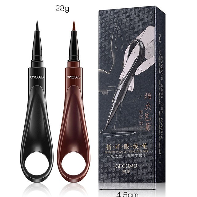 Bút Kẻ Mắt Nước Kẻ Mắt Siêu Đẹp, Không Lem, Không Trôi Gecomo Finger Eyeliner