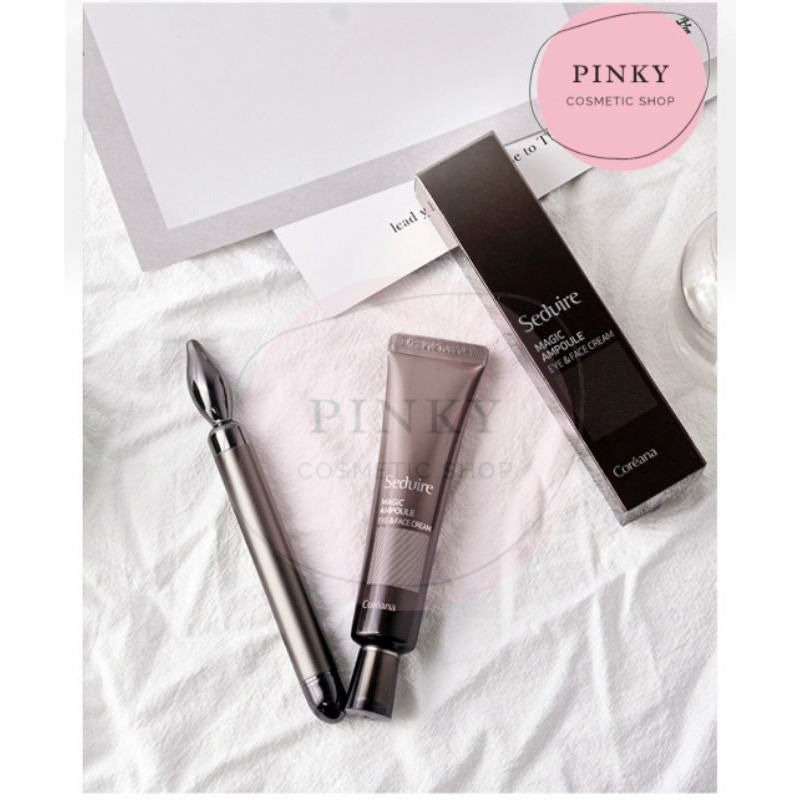 (Coreana) Kem Dưỡng Da Mắt Và Da Mặt Kèm Máy Massage Coreana | BigBuy360 - bigbuy360.vn