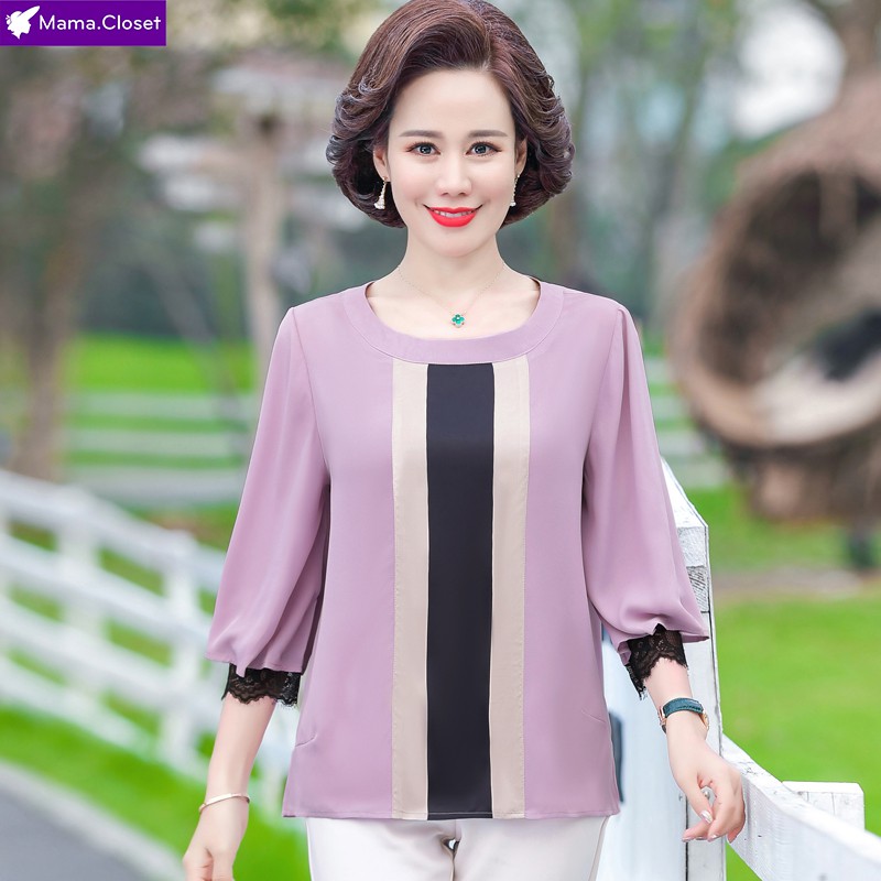 #J617 ÁO VOAN LỤA CAO CẤP NHIỀU MÀU ÁO VOAN TAY LỬNG HÀNG QUẢNG CHÂU LOẠI 1 CHÓNG NẮNG NGƯỜI TRUNG TUỔI HOT SALE 2021