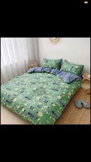 Set chăn ga cotton poly
