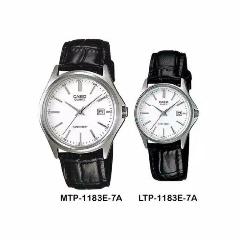 Đồng hồ nam dây da Casio chính hãng Anh Khuê MTP-1183E-7ADF