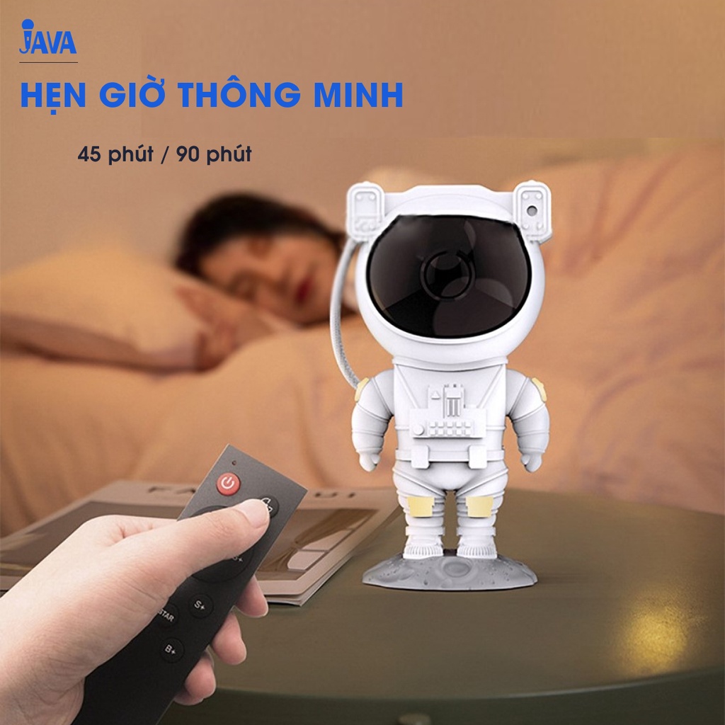 Đèn phi hành gia Starry Sky - Máy chiếu ánh sáng phòng ngủ, đổi màu theo ý muốn, điều khiển từ xa