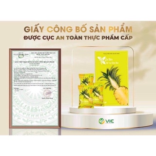 Kẹo Dứa giảm cân plus ( túi 7 viên ,7 vị )