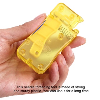 Needle Threader Automatic Threading Device Elder Plastic Needle Threader Sewing Embroidery Tool burang