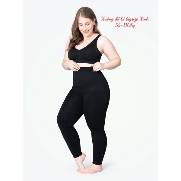 ( 55-120kg) Quần Legging Bigsize cotton - Quần Legging Xuất Khẩu Bigsize Mặc thoải mái | BigBuy360 - bigbuy360.vn