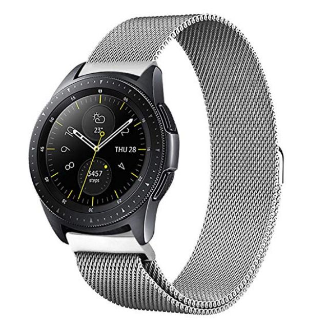 Dây Đeo 20mm Thép Lưới Milanese Cho Samsung Galaxy Watch 42mm, Gear S2 Classic, Galaxy Watch Active, Gear Sport...