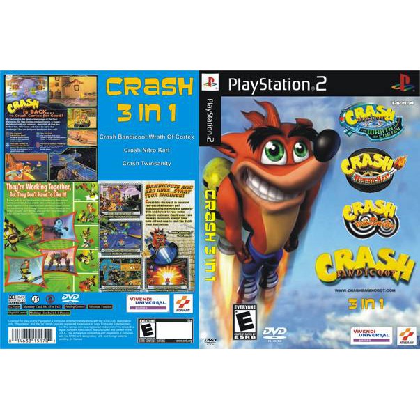 crash bandicoot ps 2