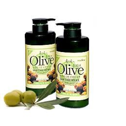 Bộ Dầu Gội Và Xả Olive (2x800ml) Siêu Mượt