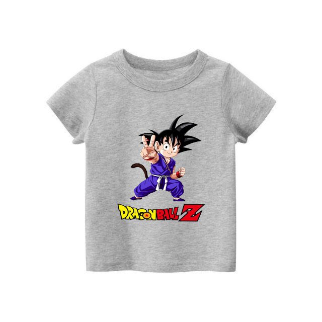 Áo thun bé trai Songoku Dragon ball