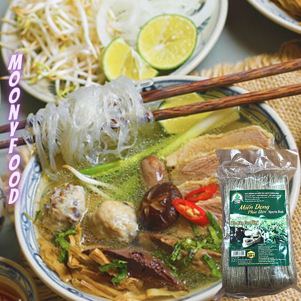 Miến Dong Phia Đén Cao Bằng Dai Ngon Đặc Sản Gói 300G