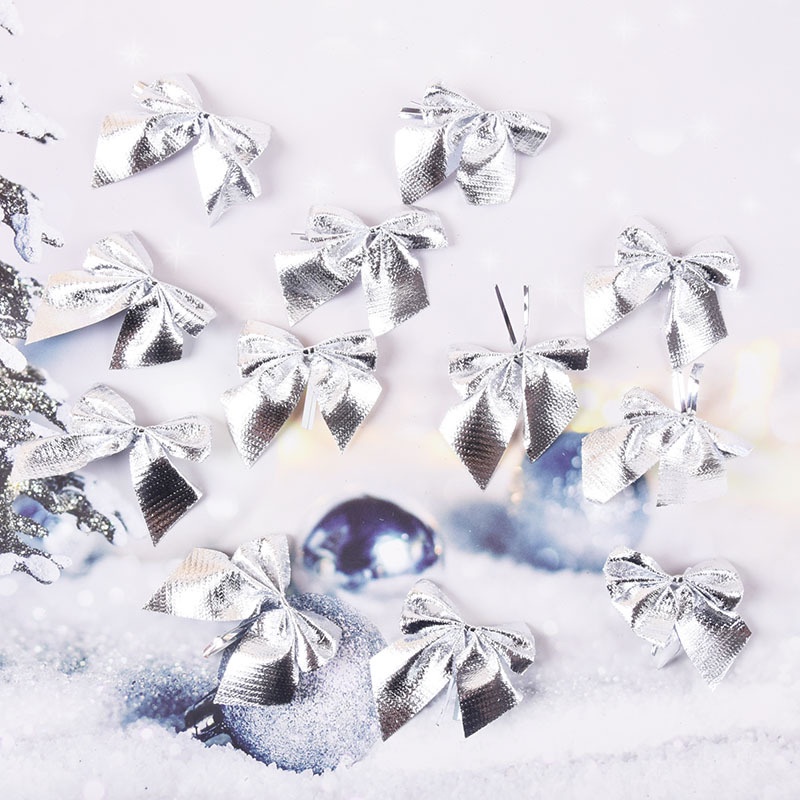 Nơ nhỏ trang trí cây thông giáng sinh xinh xắn N1