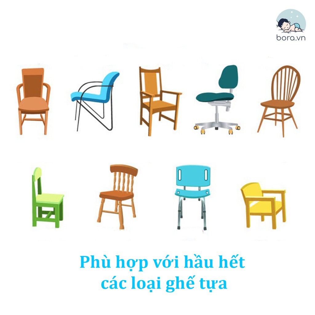 Đai cao cấp giữ bé an toàn khi ngồi trên ghế