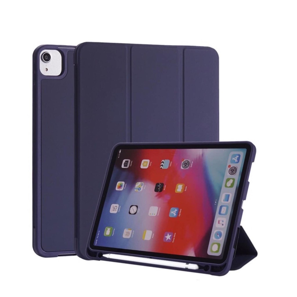 BAO DA SMART COVER SILICON, ỐP LƯNG SILICON CHO IPAD CÓ KHE CÀI BÚT CHO IPAD 10.2 INCH, IPAD 10.5 INCH, IPAD PRO 11 INCH | BigBuy360 - bigbuy360.vn
