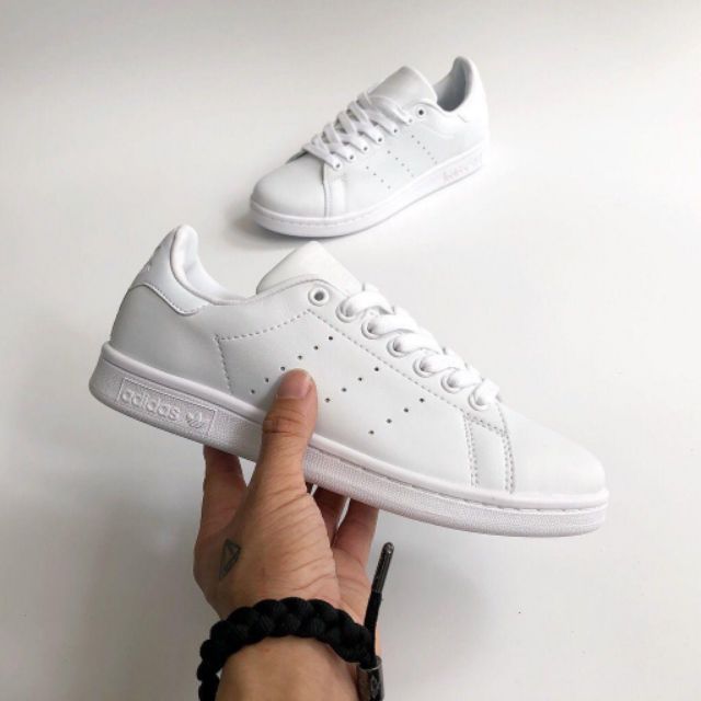 [FREESHIP +TẶNG VỚ KHỬ MÙI] Giày thể thao giày stanmith nam nữ trắng sneaker air đế bằng. | BigBuy360 - bigbuy360.vn