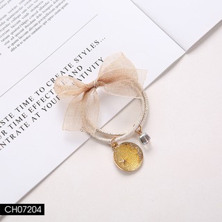CH072 Cộc tóc CHARM Hàn Quốc - BST Goodnight - Sky Pha lê