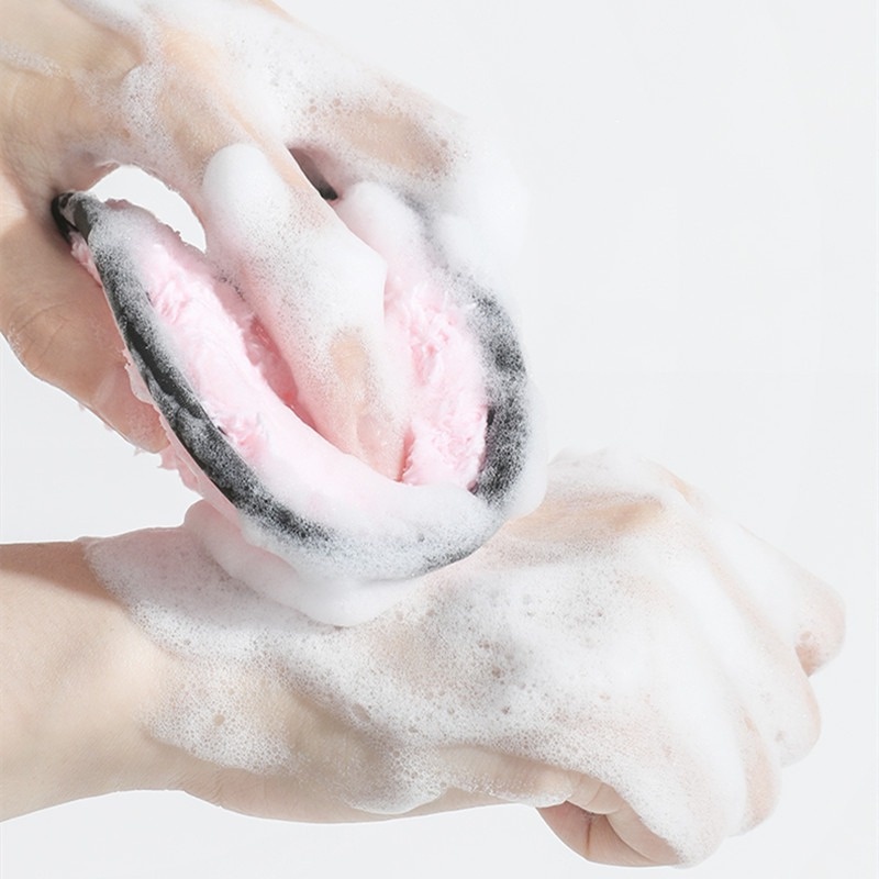 1 Miếng Bông Tẩy Trang Hình Tròn Bằng Vải Sợi Tái Sử Dụng Được