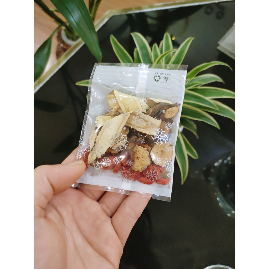 Trà Quế Chi - Trà Hoa (gói 10gam) pha 350ml - Dưỡng nhan - lưu thông khí huyết - Ảnh sản phẩm thật